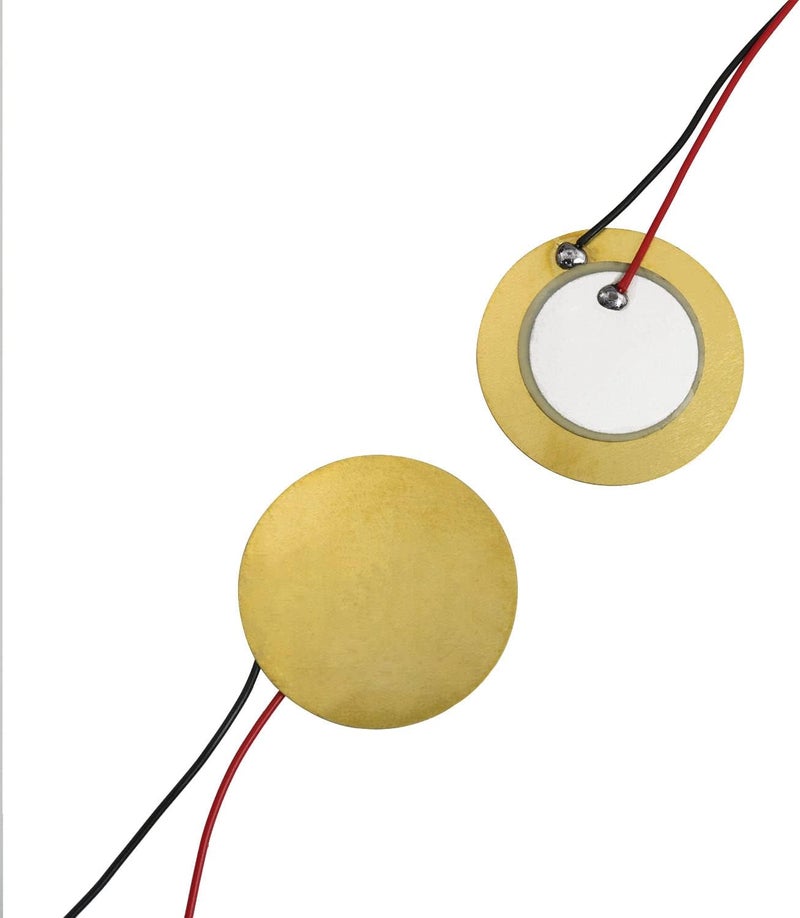 LUORNG 16PCS 27mm Piezo Discs with Leads Mic Drum Trigger Acoustic Pickup CBG Guitar Piezo Amplifiers Discs for Acoustic Guitar Drum - Image 3